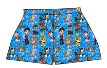 Load image into Gallery viewer, Blue Pup Boogie Ladies' Lounge Shorts