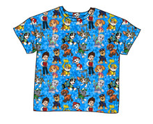 Load image into Gallery viewer, Blue Pup Boogie Ladies' Oversized Tee