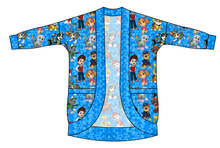 Load image into Gallery viewer, Blue Pup Boogie Kids Cocoon Cardigan