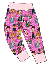 Load image into Gallery viewer, Pink Pup Boogie Basic Joggers And Jogger Shorts