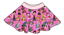 Load image into Gallery viewer, Pink Pup Boogie Circle Skirt