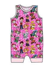 Load image into Gallery viewer, Pink Pup Boogie Emmett Pants And Shorts T-Shirt Romper