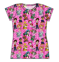 Load image into Gallery viewer, Pink Pup Boogie Ladies' Basic Tee
