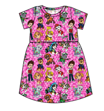 Load image into Gallery viewer, Pink Pup Boogie Play Dress