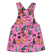 Load image into Gallery viewer, Pink Pup Boogie Skirt-Alls