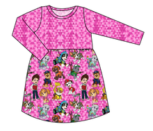 Load image into Gallery viewer, Pink Pup Boogie Play Dress