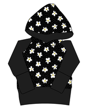 Load image into Gallery viewer, Daisy Dots Grow With Me Hoodie (or Crewneck)