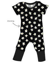 Load image into Gallery viewer, Daisy Dots Grow With Me Pants And Shorts Romper