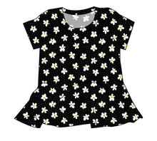 Load image into Gallery viewer, Daisy Dots Ladies' Peplum Top
