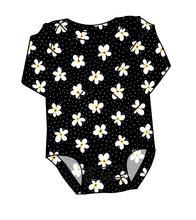Load image into Gallery viewer, Daisy Dots Lap Neck Bodysuit