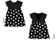 Load image into Gallery viewer, Daisy Dots Low Back Dress