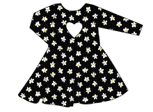 Load image into Gallery viewer, Daisy Dots Molly Heart Back Twirly Dress