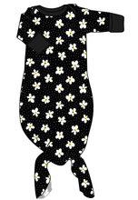 Load image into Gallery viewer, Daisy Dots Newborn Knotted Gown