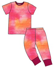 Load image into Gallery viewer, Sunset Watercolour Basic Loungewear Set