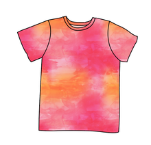 Load image into Gallery viewer, Sunset Watercolour Basic Tee and Tank
