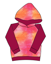 Load image into Gallery viewer, Sunset Watercolour Classic Hoodie (or Crewneck)