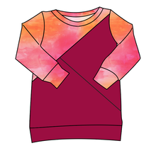 Load image into Gallery viewer, Sunset Watercolour Classic Hoodie (or Crewneck)