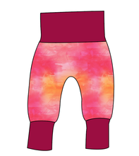 Load image into Gallery viewer, Sunset Watercolour Grow With Me Pants And Shorts