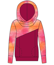 Load image into Gallery viewer, Sunset Watercolour Ladies Hoodie
