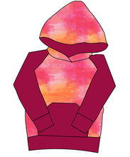 Load image into Gallery viewer, Sunset Watercolour Mens' Hoodie