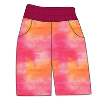 Load image into Gallery viewer, Sunset Watercolour Mens' Joggers and Jogger Shorts