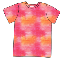 Load image into Gallery viewer, Sunset Watercolour Mens' Tee