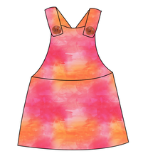 Load image into Gallery viewer, Sunset Watercolour Skirt-Alls
