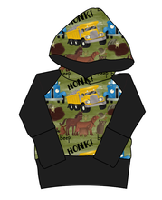 Load image into Gallery viewer, Blue Truck and Friends Grow With Me Hoodie (or Crewneck)