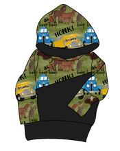 Load image into Gallery viewer, Blue Truck and Friends Grow With Me Hoodie (or Crewneck)