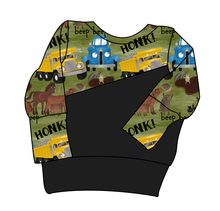 Load image into Gallery viewer, Blue Truck and Friends Grow With Me Hoodie (or Crewneck)