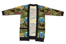 Load image into Gallery viewer, Blue Truck and Friends Ladies' Grandpa Cardigan