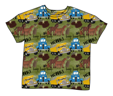 Load image into Gallery viewer, Blue Truck and Friends Ladies' Oversized Tee
