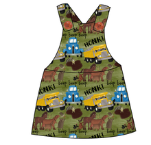 Load image into Gallery viewer, Blue Truck and Friends Skirt-Alls
