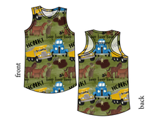 Load image into Gallery viewer, Blue Truck and Friends Summer Tank