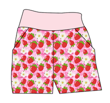 Load image into Gallery viewer, Strawberry Blossoms Basic Joggers And Jogger Shorts