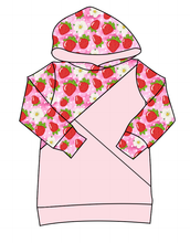 Load image into Gallery viewer, Strawberry Blossoms Classic Hoodie (or Crewneck)