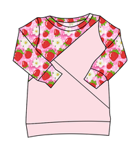 Load image into Gallery viewer, Strawberry Blossoms Classic Hoodie (or Crewneck)