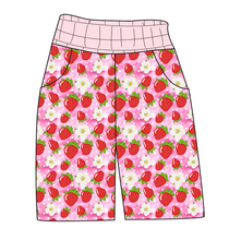 Load image into Gallery viewer, Strawberry Blossoms Mens' Joggers and Jogger Shorts