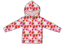 Load image into Gallery viewer, Strawberry Blossoms Oversized Hoodie