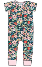 Load image into Gallery viewer, Ethereal Floral Bennett Pants and Shorts Length T-Shirt Romper
