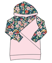 Load image into Gallery viewer, Ethereal Floral Classic Hoodie (or Crewneck)
