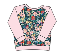 Load image into Gallery viewer, Ethereal Floral Classic Hoodie (or Crewneck)