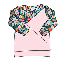 Load image into Gallery viewer, Ethereal Floral Classic Hoodie (or Crewneck)