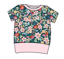 Load image into Gallery viewer, Ethereal Floral Grow With Me Tee
