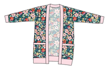Load image into Gallery viewer, Ethereal Floral Kids Grandpa Cardigan