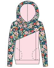 Load image into Gallery viewer, Ethereal Floral Ladies Hoodie
