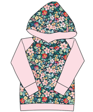 Load image into Gallery viewer, Ethereal Floral Ladies Hoodie