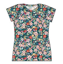Load image into Gallery viewer, Ethereal Floral Ladies' Basic Tee