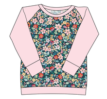 Load image into Gallery viewer, Ethereal Floral Ladies' Classic Crewneck