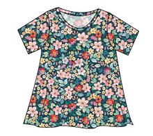 Load image into Gallery viewer, Ethereal Floral Ladies' Swing Tee
